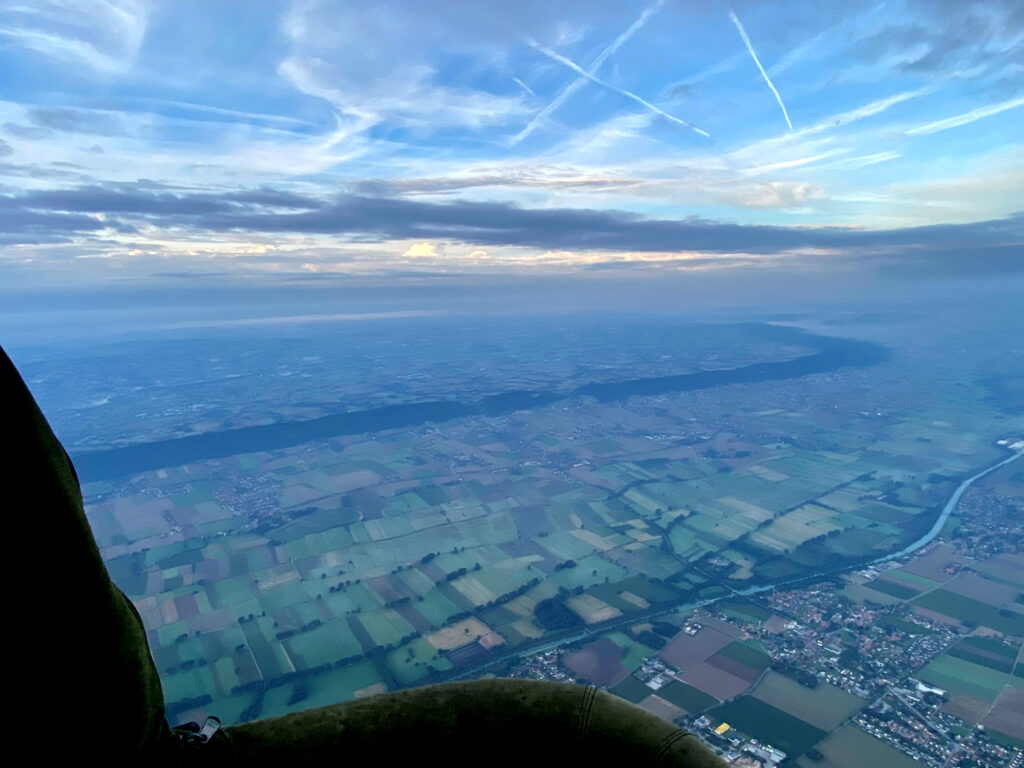 Luftaufnahme Wiehengebirge aus 2000 Metern